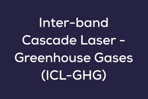 Inter-band Cascade Laser - Greenhouse Gases (ICL-GHG)