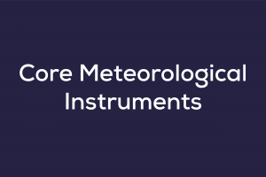 Core Meteorological Instruments