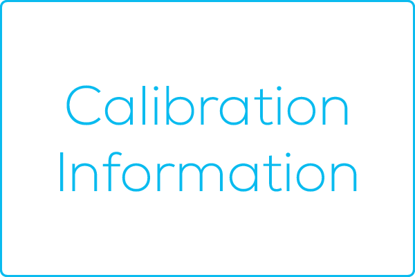 Calibration Information